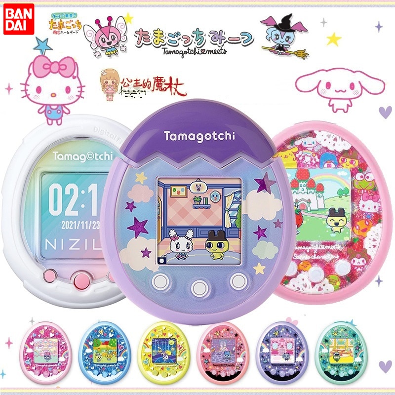 Tamagotchi Bandai Original Meets Pix Electronic Pet Machine Color Screen Game Console Toys Children Kawaii Kids 1 - Original Tamagotchi