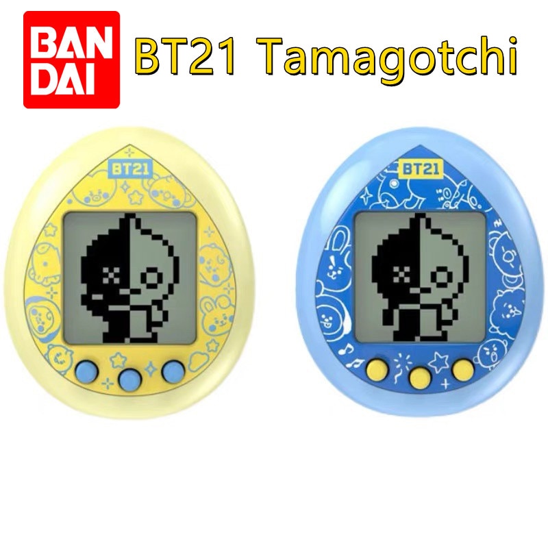 Tamagotchi Original Bandai BT21 Electronic Virtual Pet Machine Interactive Epet Game Console Keychain Toy for Children - Original Tamagotchi
