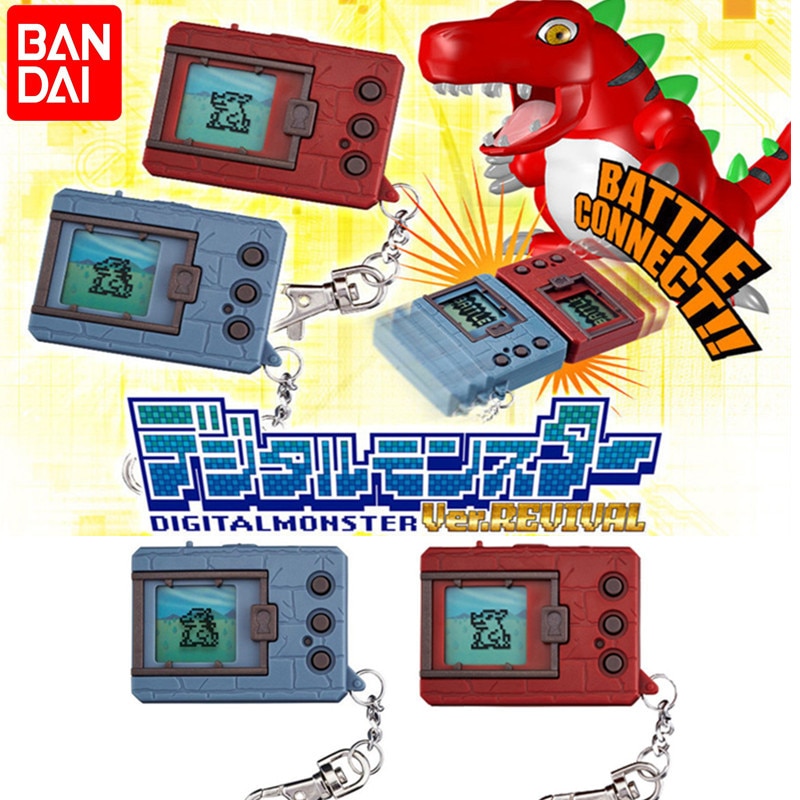 Tamagotchi Original Bandai Digital Monster Tyrannosaurus Machine Digimon 20th Anniversary Game Console Toy Model Christmas Gifts 1 - Original Tamagotchi